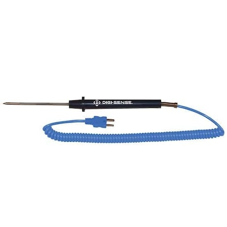 Digi-Sense Type-T, Std-Pen Probe, 4"L, Mini-Conn, . 08500-65